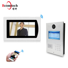 Système d&#39;interphone d&#39;expédition rapide avec serrure IP65 Video Door Bell Wifi Sip Door Phone